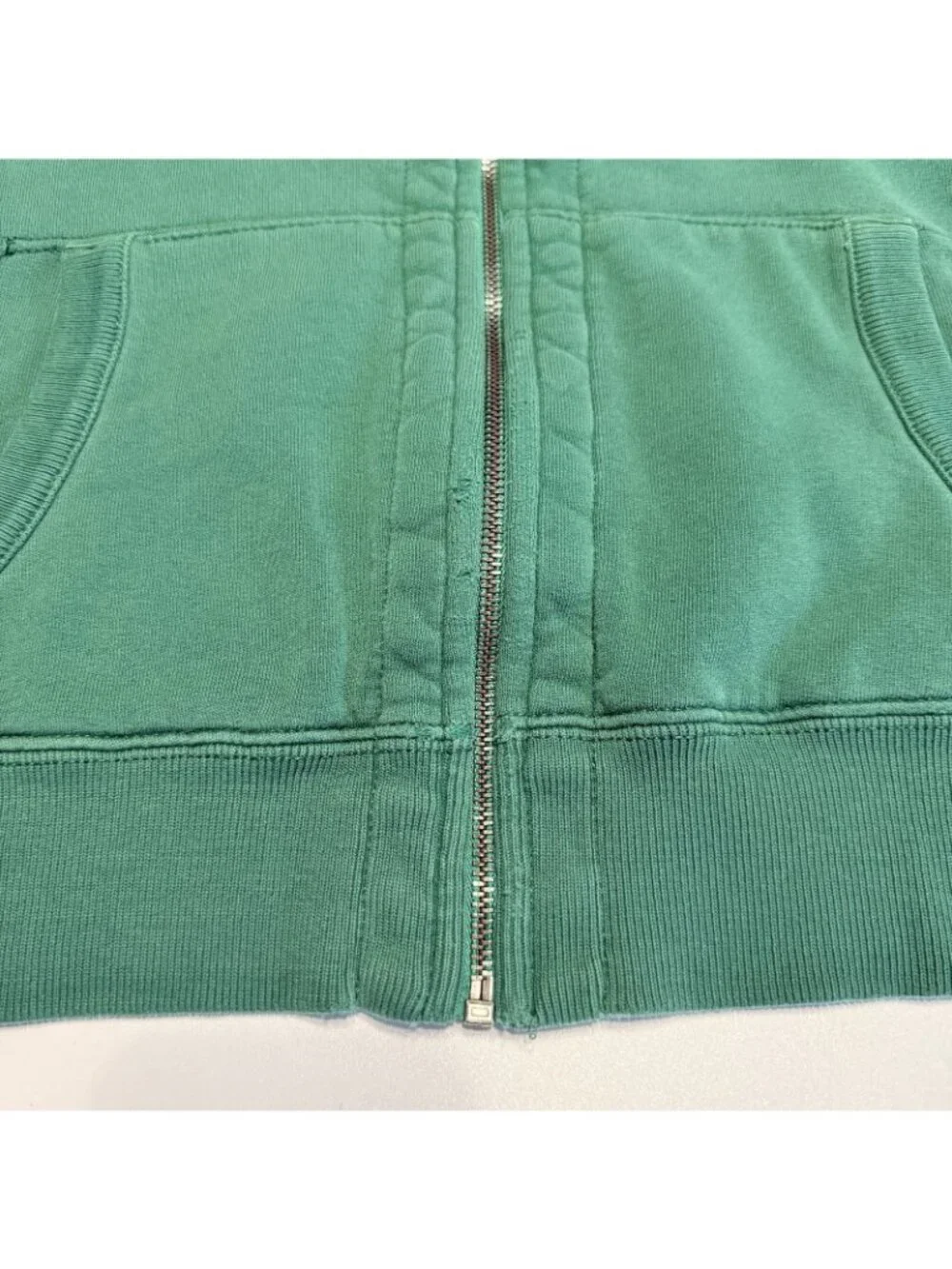 Vintage Polo Ralph Lauren Hoodie Sweatshirt Mens Small S Green Thermal Hood